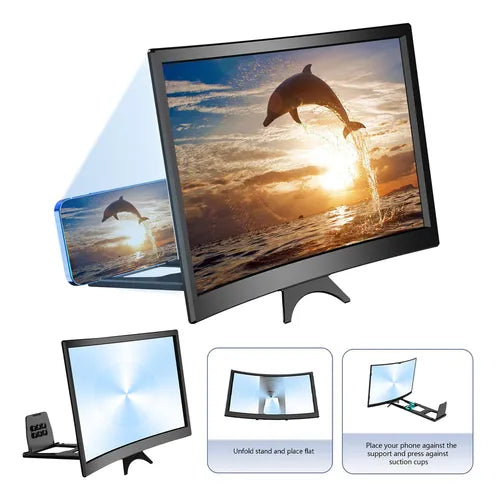 Ampliador de Pantalla Portátil HD para Celular